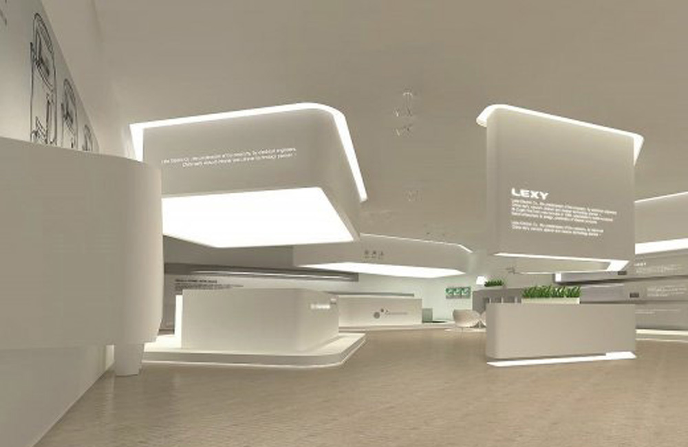 800平米科技展厅设计效果图