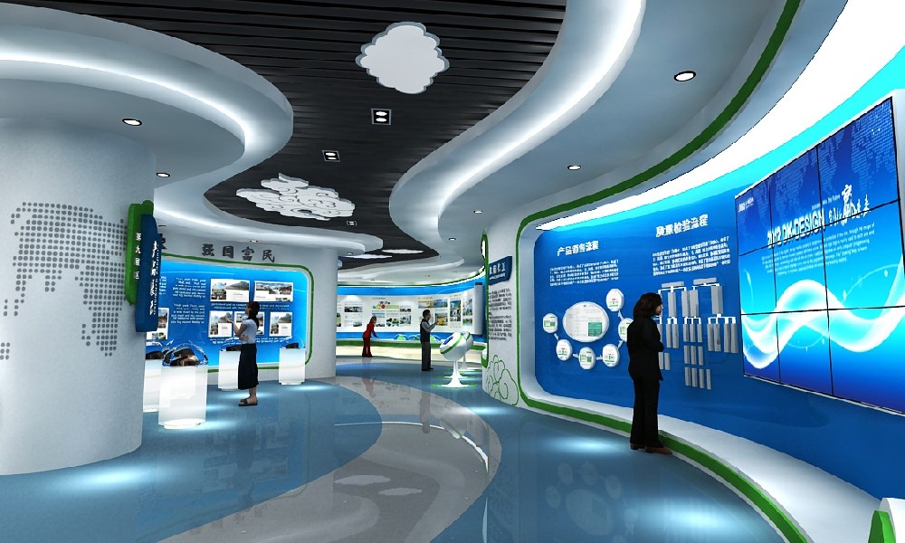 郑州展馆设计装饰展厅设计-科技展厅装···